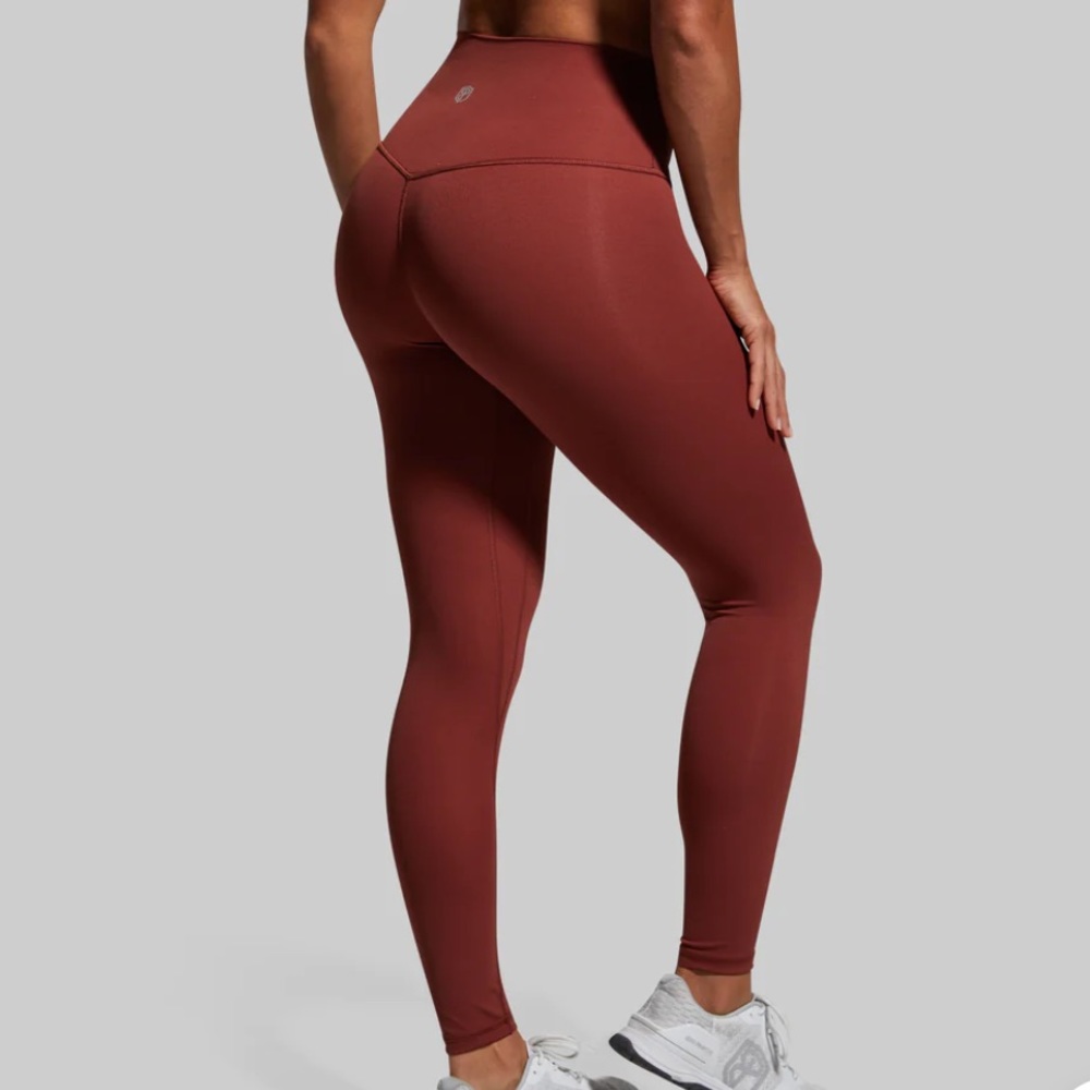 NWT Born primitive Go To Leggings- Brick Red
